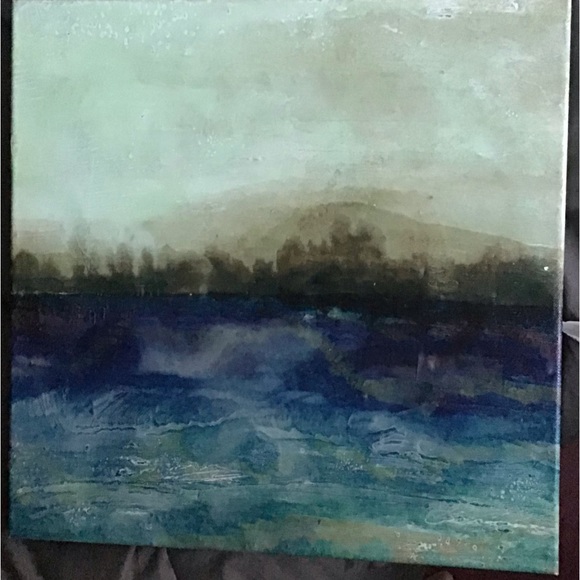 An Empire Art Direct original. Hand Painted Brush Strokes by EDN coop NWT - Picture 1 of 4